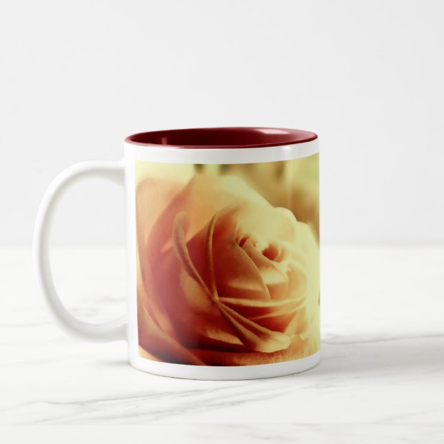 Liebe Rose Tasse (Links)