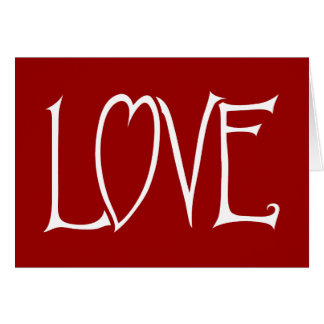 LIEBE Rote Karte