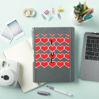 Liebe Rotes Herz Muster Niedlich Valentinstag 2022
