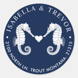 Liebe   Rücksendeadresse der Seestreitkräfte mit z Runder Aufkleber