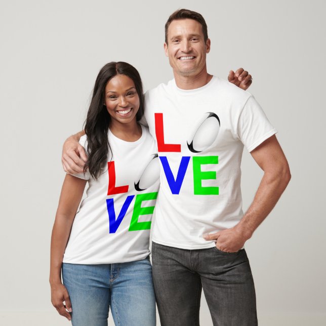 Liebe Rugby - Unisex Rugby T - Shirt (Unisex)