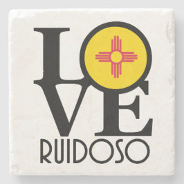 Liebe Ruidoso New Mexico Steinuntersetzer