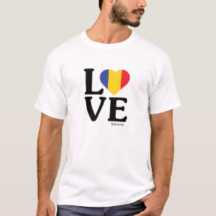 Liebe Rumänien T-Shirt