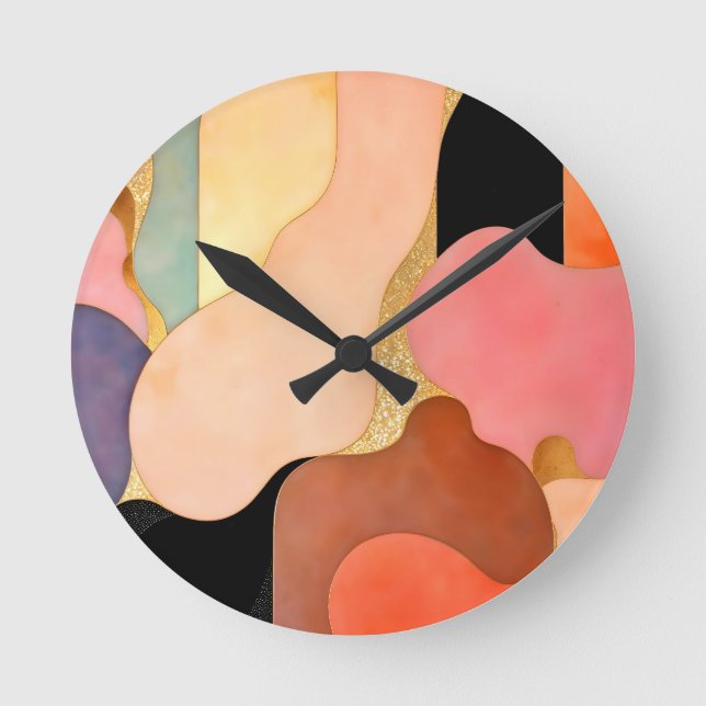 Liebe Runde Wanduhr (Vorderseite)