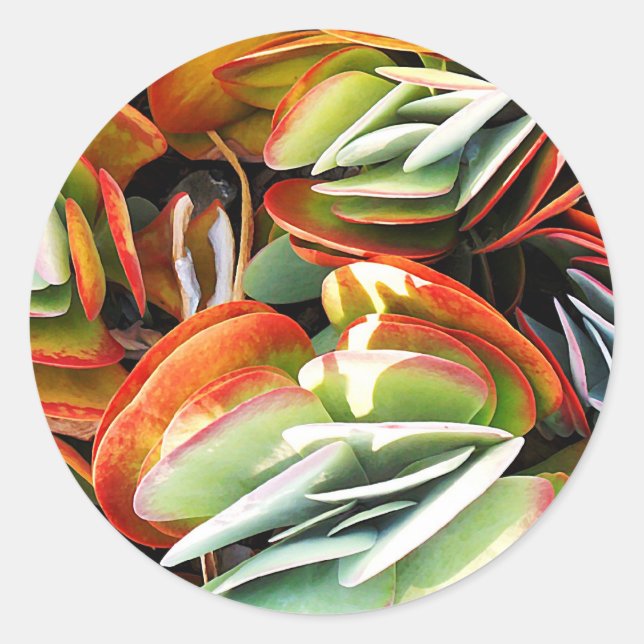 Liebe_ Runder Aufkleber (Vorderseite)