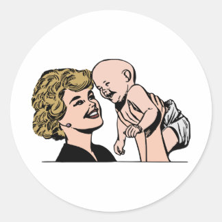 Liebe Runder Aufkleber