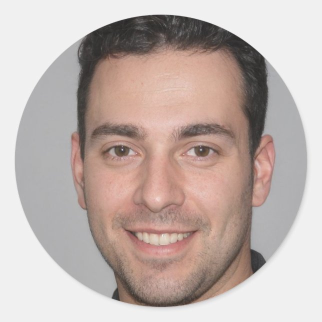 Liebe Runder Aufkleber (Vorderseite)