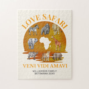Liebe SAFARI Souvenir Puzzle