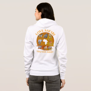 LIEBE SAFARI Veni Vidi Amavi Family Group Wiederse Hoodie