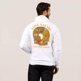 LIEBE SAFARI Veni Vidi Amavi Family Group Wiederse Hoodie
