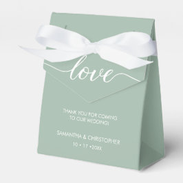 Liebe Sage Green Wedding Individuellen Namen Viele Geschenkschachtel