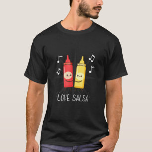 Liebe Salsa für Salsa-Tänzer T-Shirt