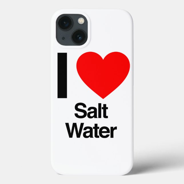 Liebe Salzwasser Case-Mate iPhone Hülle (Rückseite)