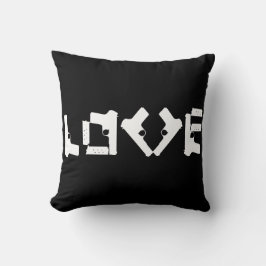 LIEBE-Sammlung Anti-Waffen-Negativ/Positiv-Kissen Kissen