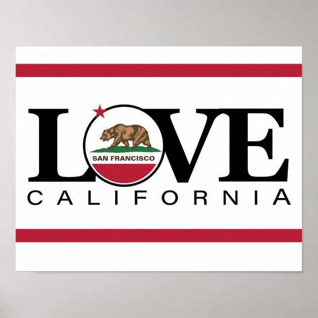 LIEBE San Francisco Poster (Vorne)