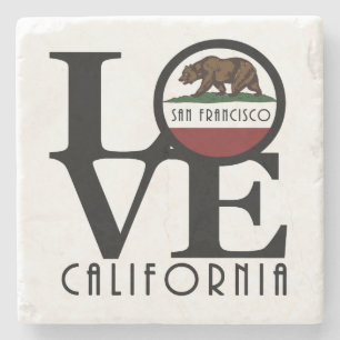 LIEBE San Francisco Steinuntersetzer
