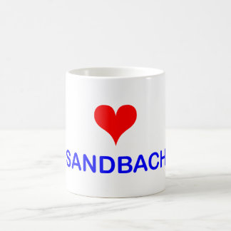 Liebe Sandbach Kaffee-Tasse Tasse