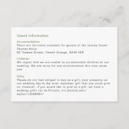 Liebe Sandy Beach Minimalistisch Line Art Guest Begleitkarte