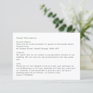 Liebe Sandy Beach Minimalistisch Line Art Guest Begleitkarte