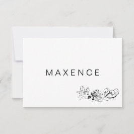 Liebe Sandy Beach Minimallinie Art Place Ca