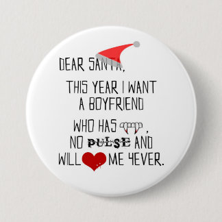 Liebe Sankt… - großer Knopf Button