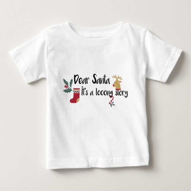 Liebe Santa Baby T-shirt (Vorderseite)
