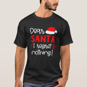Liebe Santa Funny Matching Familie Weihnachten Paj T-Shirt