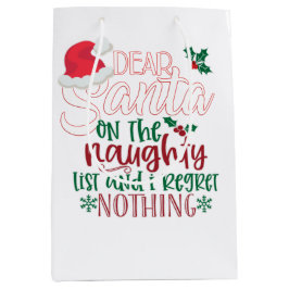 Liebe Santa I Bedret Nothing Mittlere Geschenktüte
