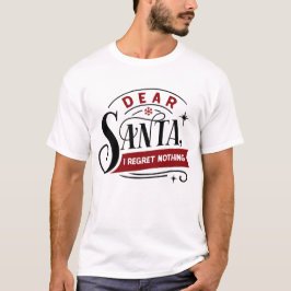 Liebe Santa I Bedret Nothing | Weihnachten T-Shirt
