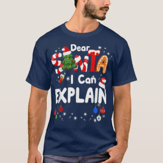 Liebe Santa I Can Eplain Weihnachtsjunge Kinder T-Shirt