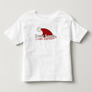 Liebe Santa I kann Ihnen erklären Kleinkind T-shirt