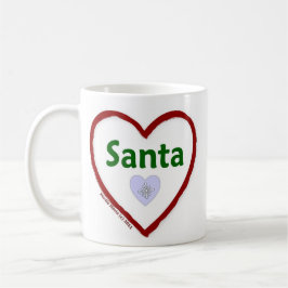 Liebe Santa Kaffeetasse