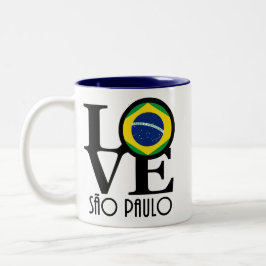 LIEBE São Paulo 11oz Zweifarbige Tasse