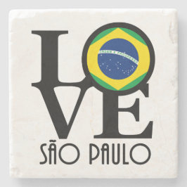 LIEBE Sao Paulo Steinuntersetzer