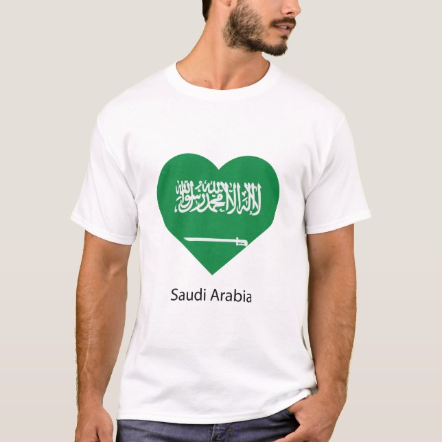 Liebe Saudi Arabien T-Shirt (Vorderseite)