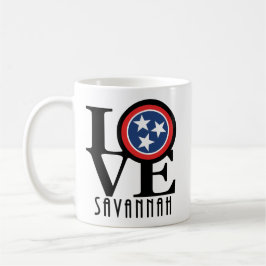 LIEBE Savannah Tennessee 11oz Kaffeetasse
