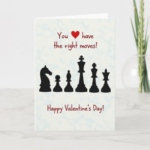 Liebe Schach Richtige Züge Karte