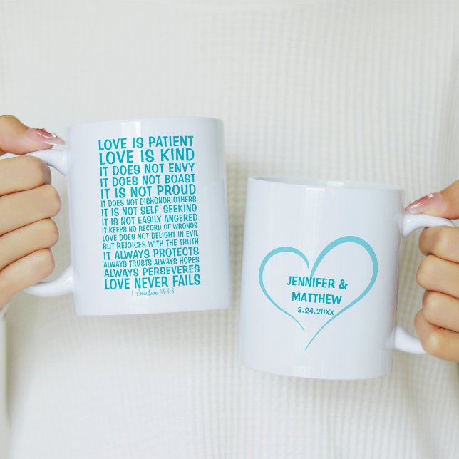 Liebe scheitert nie Personalisiert Kaffeetasse (Von Creator hochgeladen)