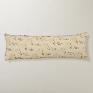 Liebe Schild auf dem Strand Sand Seitenschläferkissen