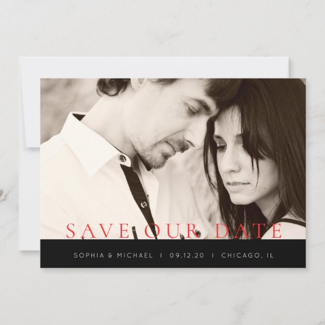 Liebe Schlaganfälle Save the Date (Vorderseite)