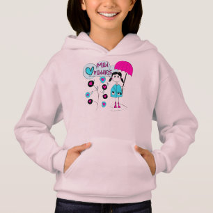 Liebe-Schlamm-Pfützen des Mädchen-I Hoodie