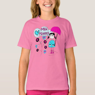 Liebe-Schlamm-Pfützen des Mädchen-I T-Shirt