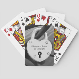 Liebe Schließfach Hochzeitsfeier Gefallen Spielkar Spielkarten