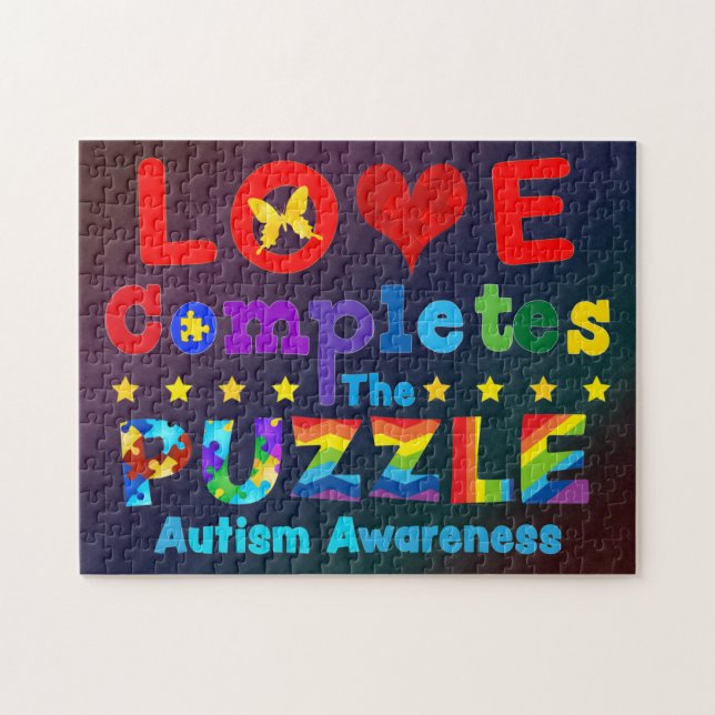 Liebe schließt das Puzzle ab (Horizontal)