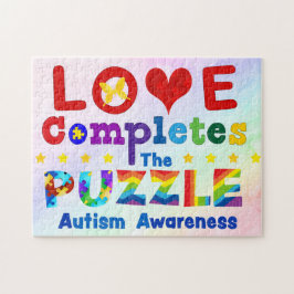 Liebe schließt das Puzzle ab