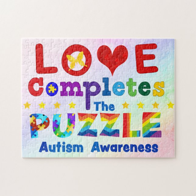 Liebe schließt das Puzzle ab (Horizontal)