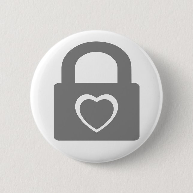 Liebe schloss sich ein. button (Vorderseite)