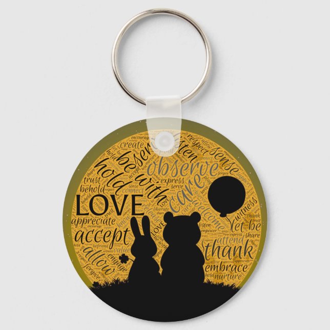 Liebe Schlüsselanhänger (Vorderseite)