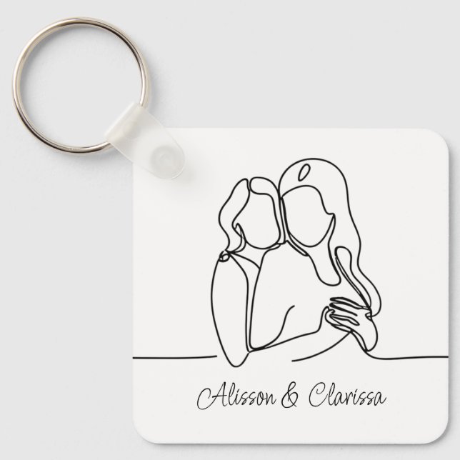 Liebe Schlüsselanhänger (Vorderseite)