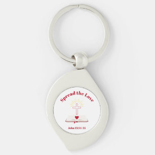 Liebe Schlüsselanhänger aus Metall verschüttet